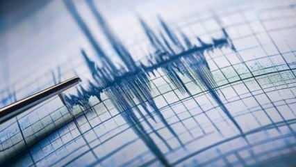 Marmara'da deprem meydana geldi