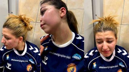 Sahaya inen taraftarlar kadın sporcuları darp etti! Bakanlıktan açıklama