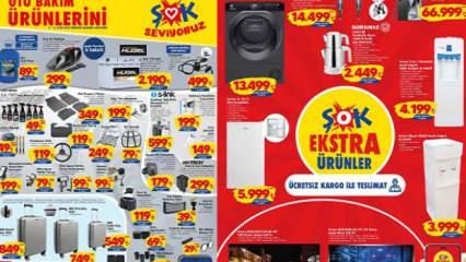 ŞOK Aktüel 11-14 Ocak Kataloğu! Samsung Galaxy S24 ULTRA, su sebili, kurutma makinesi...