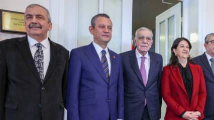 Son Dakika: TBMM'deki CHP-DEM görüşmesi sona erdi!