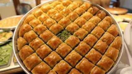 Baklavadaki sahtekarlığa dikkat! 