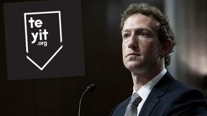 Zuckerberg'den itiraf geldi, "teyit" uygulaması kaldırıldı: "Hak ettiği muamele..."