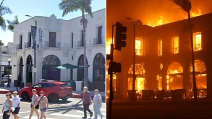 Eski halinden eser yok! İşte Los Angeles'ın yangından önceki ve sonraki görüntüleri...