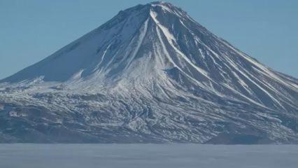 Ağrı Dağı ve İshak Paşa Sarayı’ndan masal tadında sis manzaraları