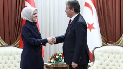 Bakan Göktaş, KKTC Başbakanı Üstel'i ziyaret etti
