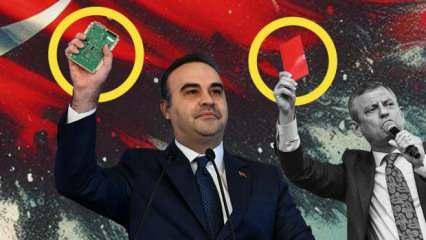 Bakan Kacır Özgür Özel'e 70 bin dolarlık kart gösterdi!