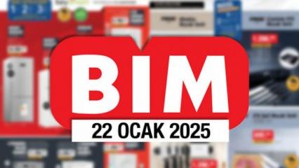 BİM 22 Ocak 2025 Çarşamba aktüel kataloğunda şok indirimler!