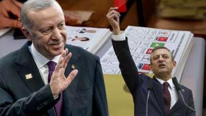 CHP'li anketçi açıkladı! Son ankete AK Parti damgası! Halktan Özel'e 'kırmızı kart'