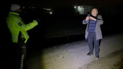 Cipiyle toprağa saplanan alkollü sürücü kendini böyle savundu