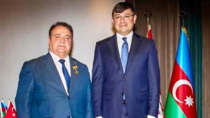Gazeteci Seyfullah Türksoy’a 'Azerbaycan Devlet Hizmet Madalyası'