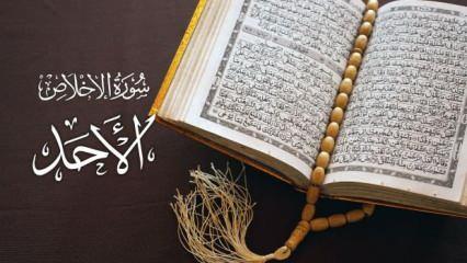 İhlas suresi (kulhuvallah duası) okunuşu ve anlamı! Kulhuvallah ne için okunur?