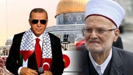 Mescid-i Aksa imamı İkrime Sabri'den Erdoğan ve Türkiye duyurusu! Tüm İslam alemine çağrı