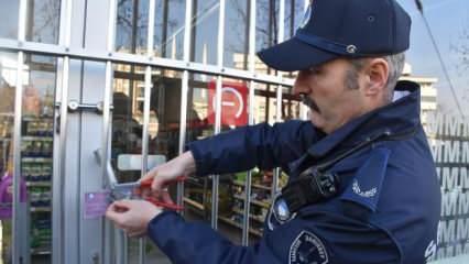 Şahin Belediye Başkanı Tahmazoğlu sözünde durdu: Kurallara uymayan marketleri kapattı