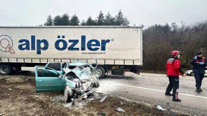 Tokat'ta feci kaza: 2 ölü, 1 yaralı!