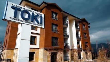 TOKİ resmen açıkladı: Yaklaşık 6 bin lira taksitle 2+1 daire fırsatı!  
