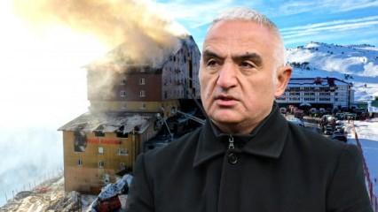 Bakan Ersoy açıkladı! Grand Kartal Otel'deki yangın faciasında yetki kimde? 8 ana kusur...