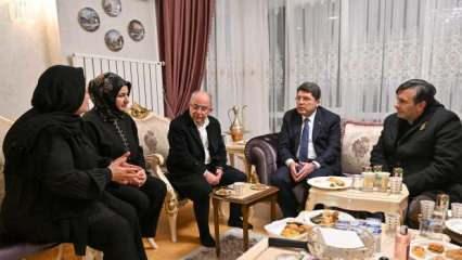 Bakan Tunç'tan, Bolu'da hayatını kaybeden Yiğit Gençbay'ın ailesine taziye ziyareti