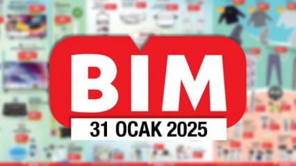 BİM 31 Ocak 2025 Cuma aktüel kataloğu: Büyük fırsatlar başlıyor!