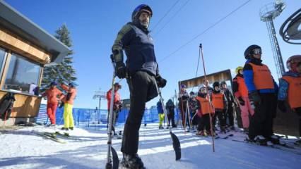 Boşnak ampute sporcu kayak yapmaya devam ediyor