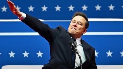 Elon Musk'ın hareketi Trump'ın yemin törenine damga vurdu! Herkes ona benzetti...