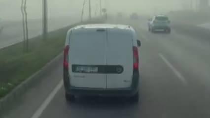 Görüntü Balıkesir'den: İtfaiyecilere yol vermemenin bedeli cebini yaktı 