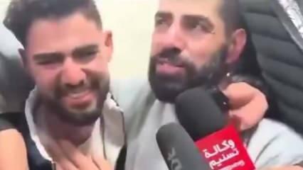 Hapishaneden çıkan Filistinli Muhammed şimdi 20 yaşında olan oğlunu ilk kez gördü