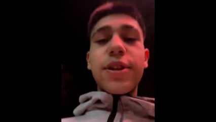 İnfial yaratan video! Vicdansız "Hızlı olan yakalasın" dedi