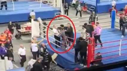 Kick boks maçında kavga! 1’i hakem 2 kişi yaralandı