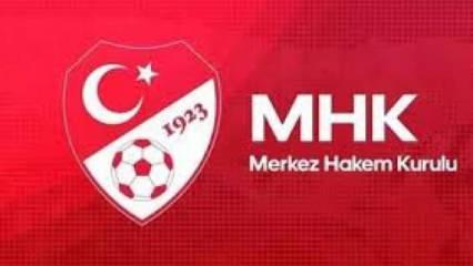 MHK'dan flaş hamle! 2 hakem Süper Lig'de düdük çalamayacak