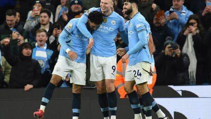Premier Lig'de dev maçta gülen Manchester City!