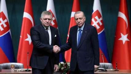 Slovakya Başbakanı, Türkiye ve Erdoğan'a övgüler dizdi! Ankara'da son dakika açıklamaları