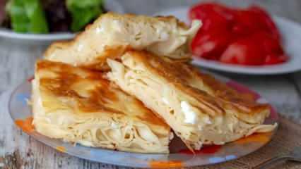Su b&ouml;reği tadında &ccedil;ıtır kırpık b&ouml;rek tarifi! Hazır yufkadan su b&ouml;reği nasıl yapılır?