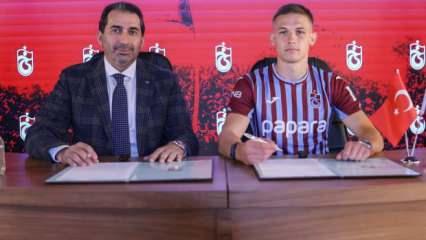 Trabzonspor yeni golcüsünü duyurdu!