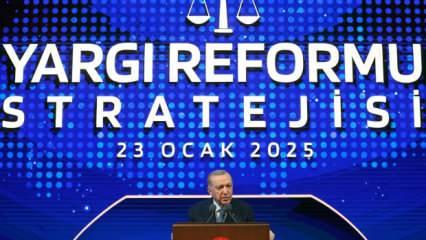 Yargıda dev reform: Başkan Erdoğan tek tek açıkladı!