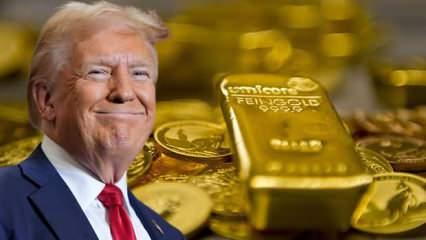 Yönetim değişti altın fiyatları patladı! 'Trump 'vurma sözü' verdi'