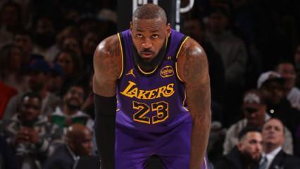 40'lık LeBron James NBA tarihine geçti