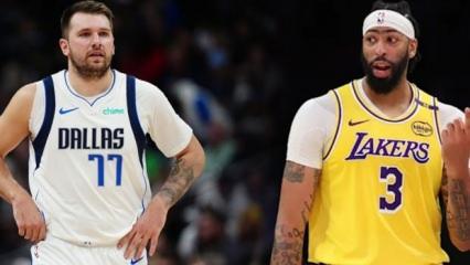 NBA'de tarihi takas! Luka Doncic - Anthony Davis