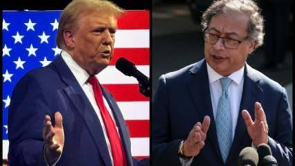 ABD-Kolombiya gerilimi çözüldü... Trump'ın tüm şartları kabul edildi!