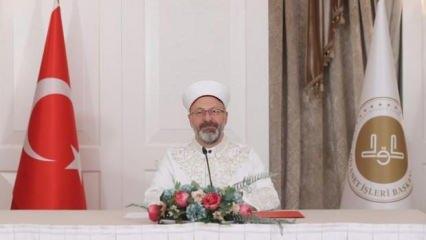 Ali Erbaş: Gazze'deki insani yardım faaliyetlerimiz artarak devam ediyor