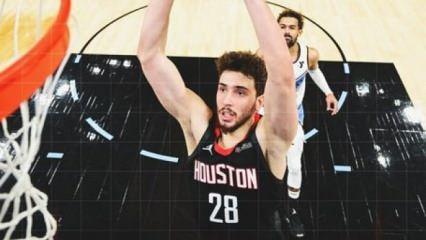 Alperen Şengün rüzgarı dinmiyor! NBA kariyerinde yeni başarı