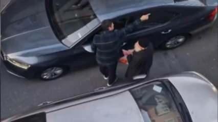 Bağcılar’da aracıyla ters yöne girip 'polisim' diyen şahıs: 'Seni patates ederim'