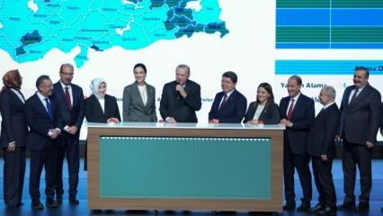 Başkan Erdoğan'dan törende güldüren 'adaş' espirisi!