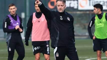 Beşiktaş'ta sakatlığı bulunan 3 yıldız antrenmana katılmadı