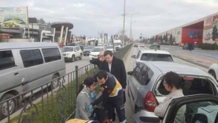 Çanakkale Belediye Başkanı'nın aracı zincirleme kazaya karıştı: 1 yaralı!