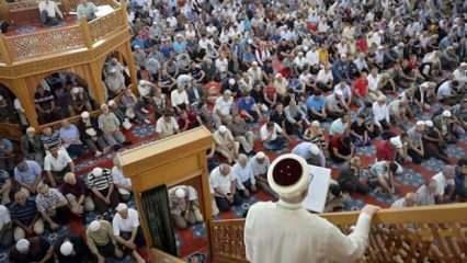 CUMA HUTBESİ 31 OCAK / Diyanet İşleri Başkanlığı yayınladı: İşte Cuma hutbesi konusu