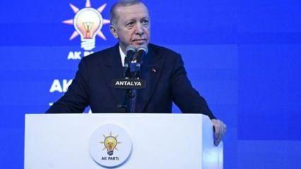 Cumhurbaşkanı Erdoğan'dan son dakia seçim açıklaması