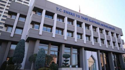 Enerji ve Tabii Kaynaklar Bakanlığı 10 yeni YEKA belirledi