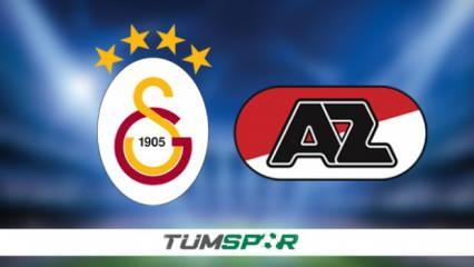 Galatasaray - AZ Alkmaar maçı ne zaman, şifresiz mi?