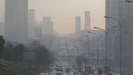 İstanbul'da bu sabah! Hava kirliliği nedeniyle sis ve pus şehri kapladı
