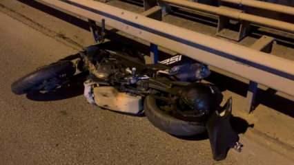 Kağıthane'de 3 motosikletli kaza yaptı: 1 ölü